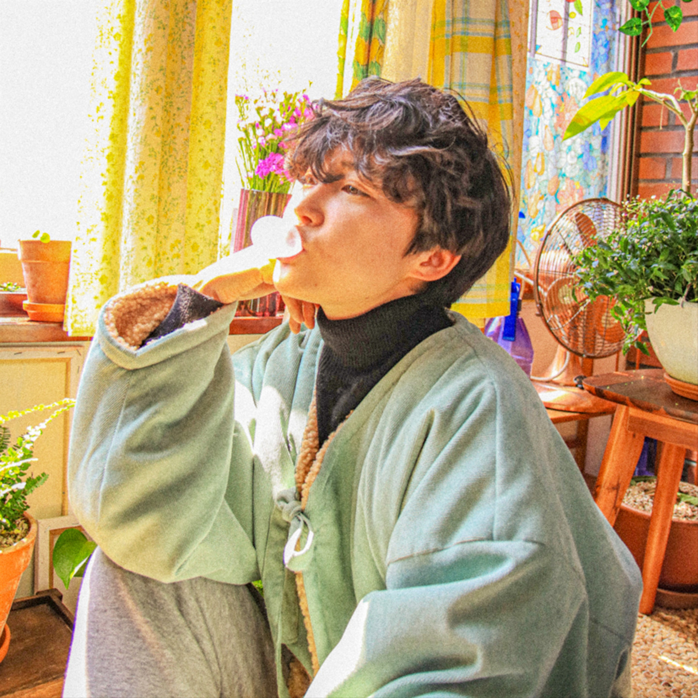 리버서블 아우터 민트