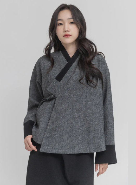 16세기 저고리 재킷 그레이